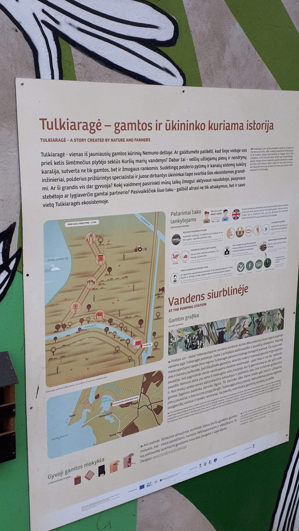 Tulkiarage_information_stand